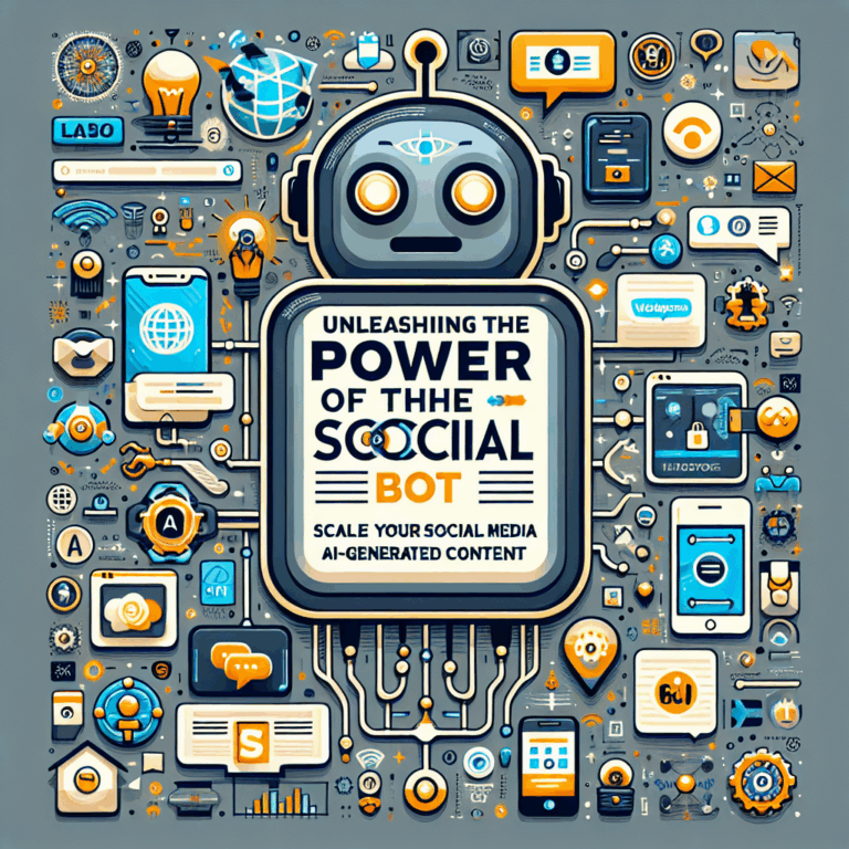 Unleashing the Power of The Social Bot: Scale Your Social Media with AI-Generated Content