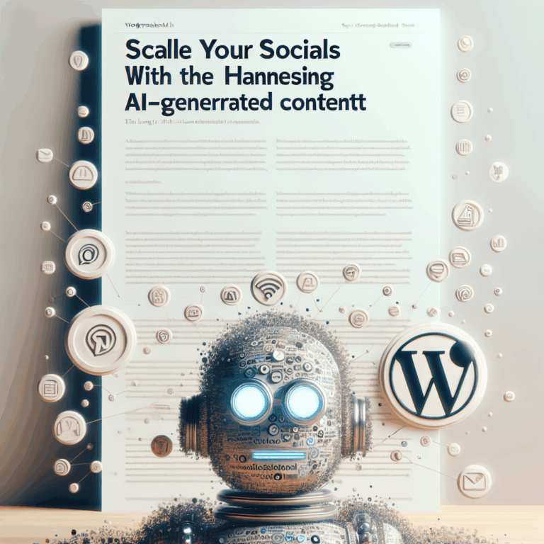 Check schedule Your Socials with The Social Bot: Harnessing AI-Generated Content