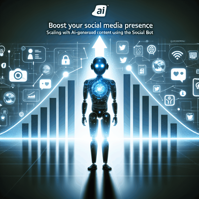 Boost Your Social Media Presence: Scaling with AI-Generated Content Using The Social Bot