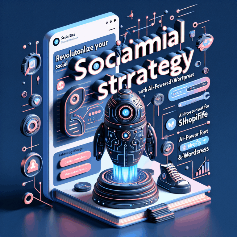 Revolutionize Your Social Media Strategy with The Social BotThe Social Bot: AI-Powered Content for Shopify and WordPress